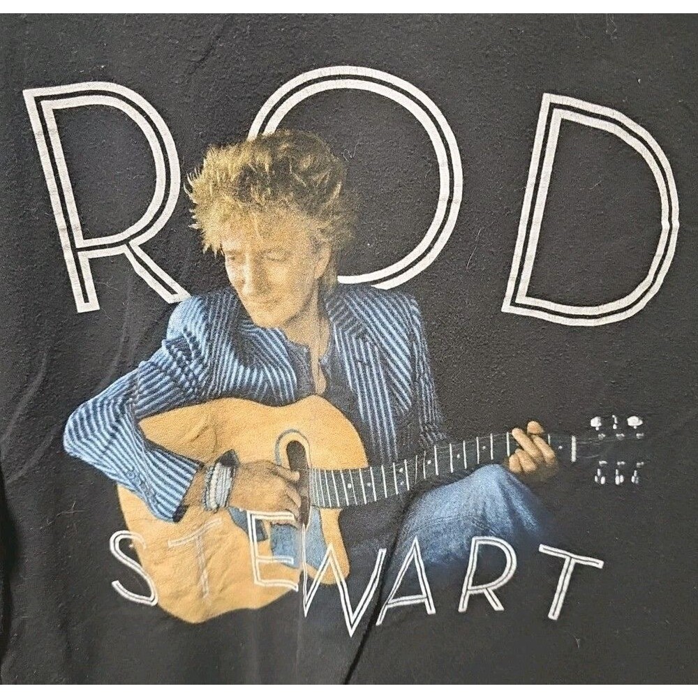 Rod Stewart 2014 Concert Tour Rock T-Shirt L